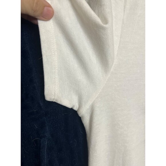 Umgee Women L Floral Embroidered Mini Dress Pockets White Cottage Core Spring - Picture 9 of 16